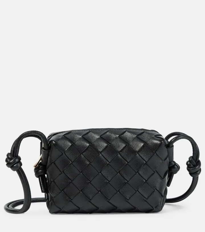 Candy Loop leather shoulder bag