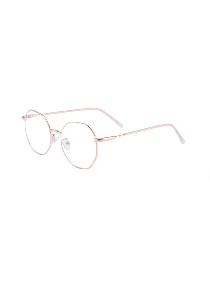 Anti-Blue Hexagonal Eyeglasses AB209-2