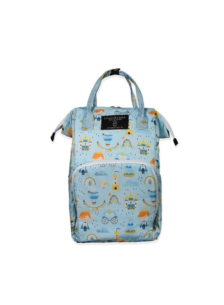 diaper bag back bag blue