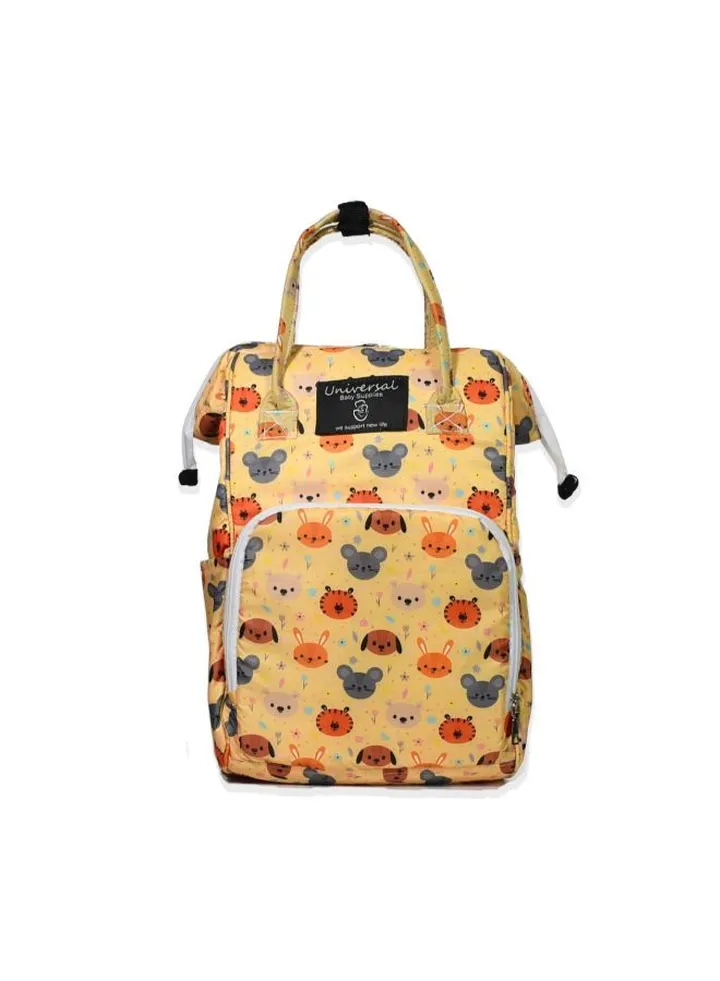 diaper bag back bag yellow