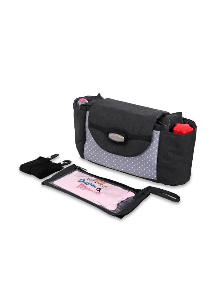 Diaper Bag formi Stroller organizer dotted
