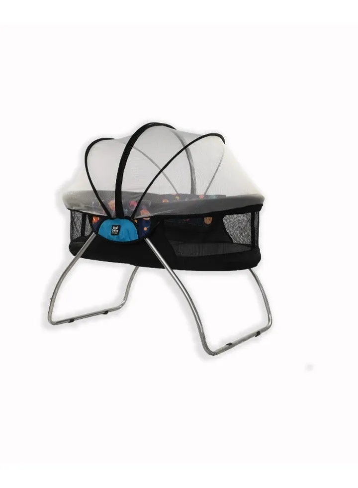 Baby Cot bed all on board blue