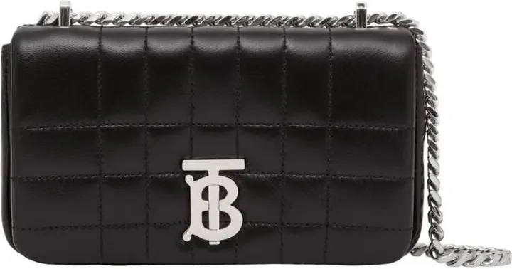 Burberry Mini Leather Lola Cross-Body Bag