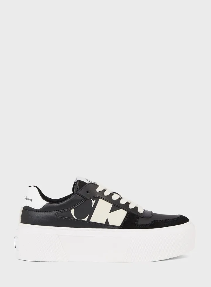 Cupsole Lace Ups Sneakers