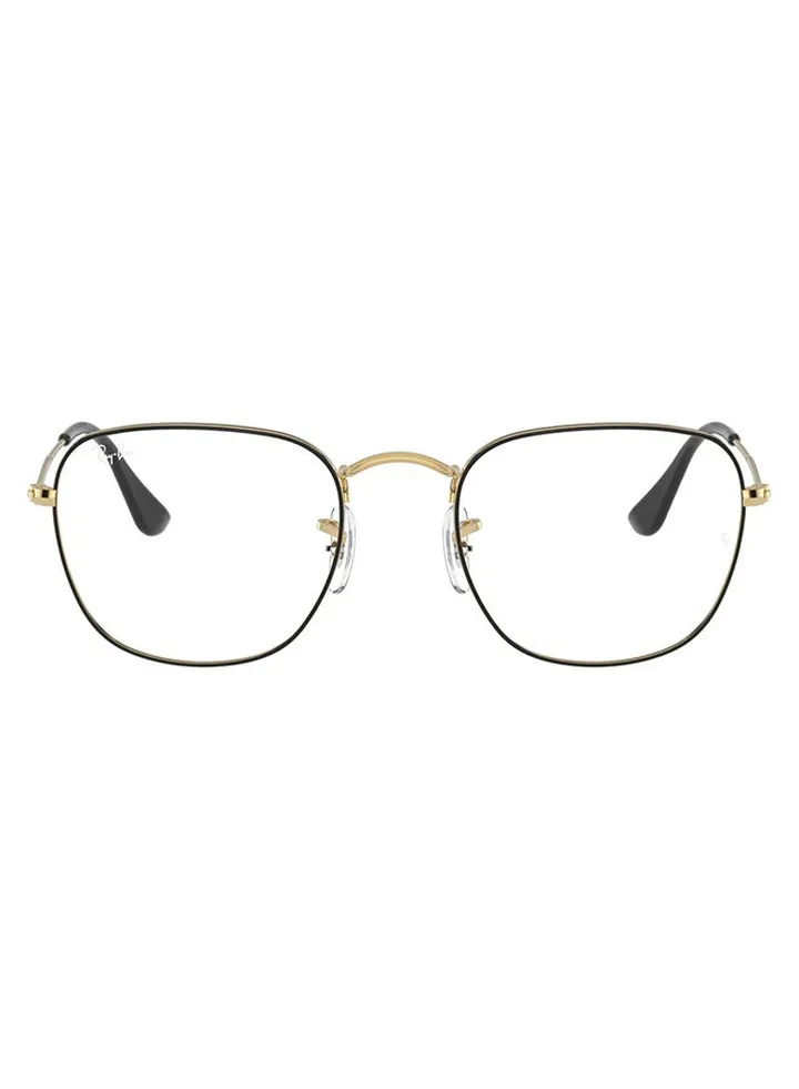 unisex Full Rim Square Shape Eyeglasses RX3857V - Lens Size: 51mm - Gold