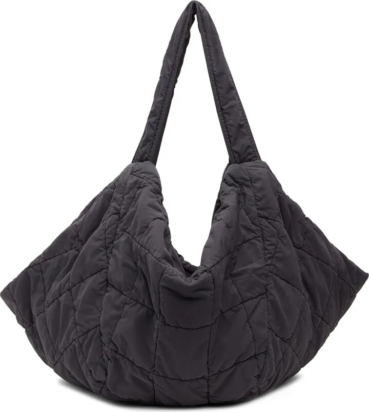 LEMAIRE Gray Large Wadded Tote