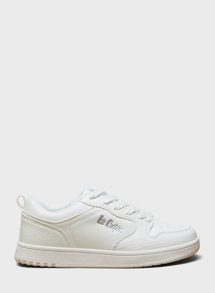 Lace Up Low Top Sneakers