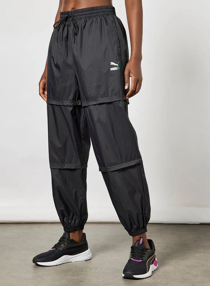 Crystal Galaxy Woven Joggers