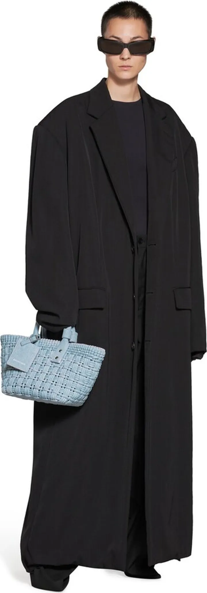 Bistro Xs Basket With Strap In Denim