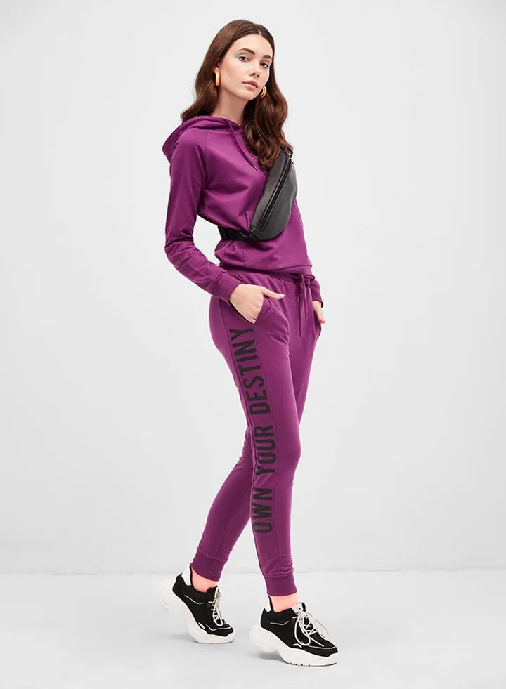 Basic Joggers Purple