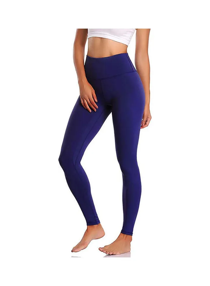 Inside Pocket Fitness Yoga Legging Purple