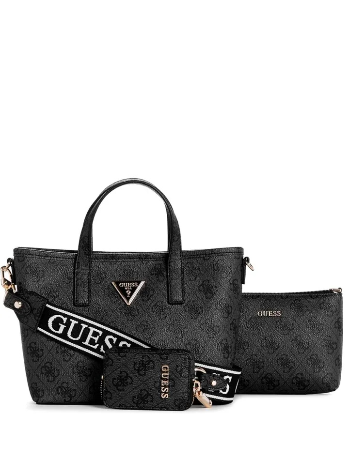 Guess Bag Latona mini Tote latte logo