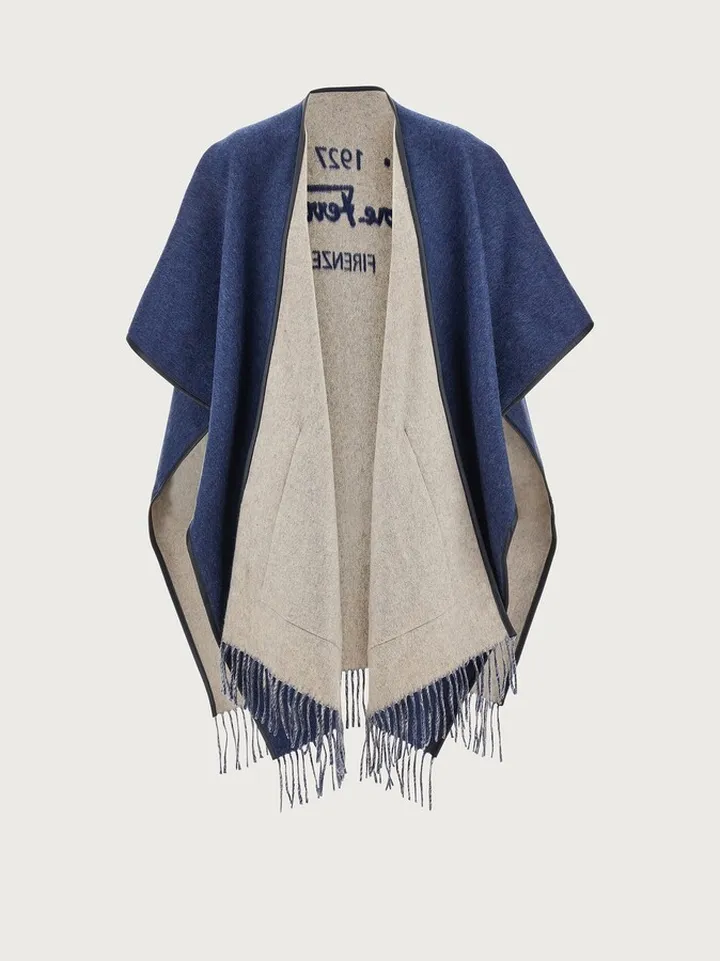 Ferragamo Women 1927 Ferragamo cape Blue