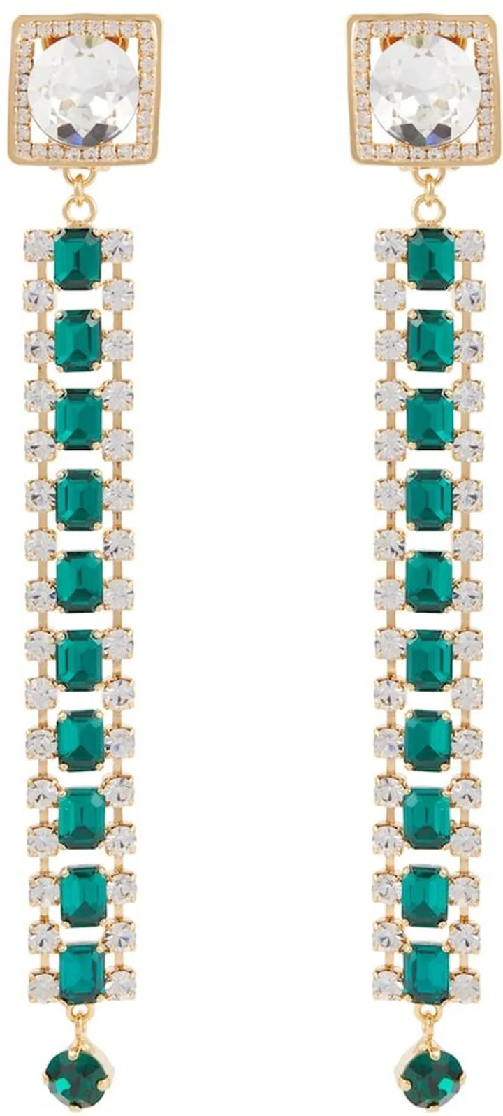 Crystal drop earrings