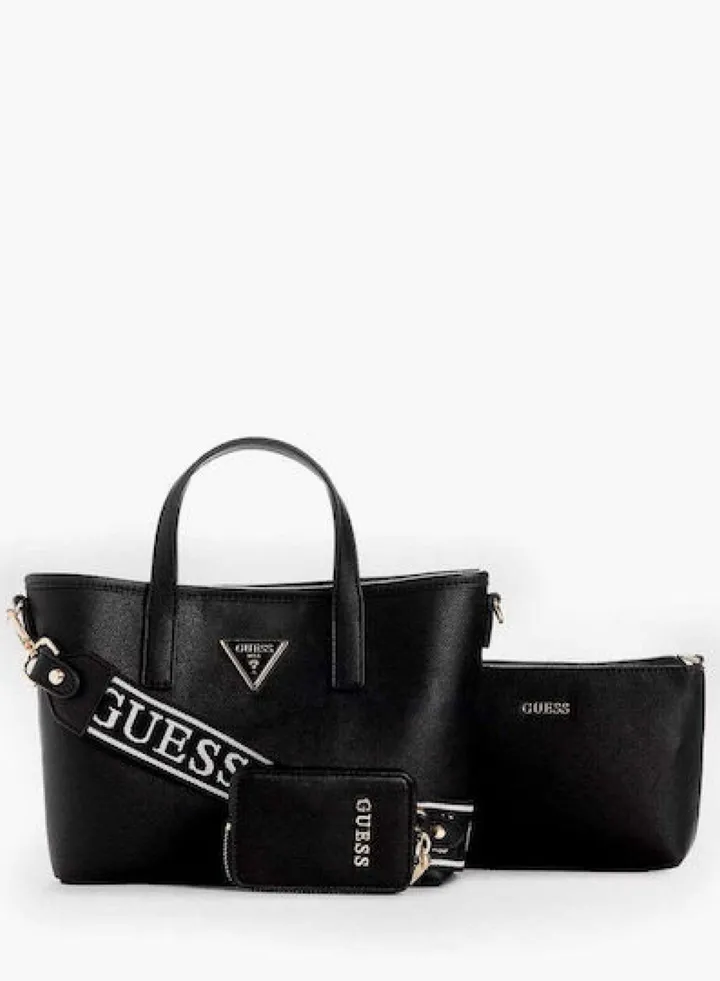Guess Bag Latona mini Tote latte logo