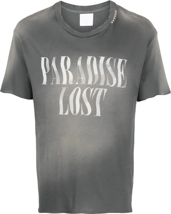 graphic-print short-sleeved T-shirt
