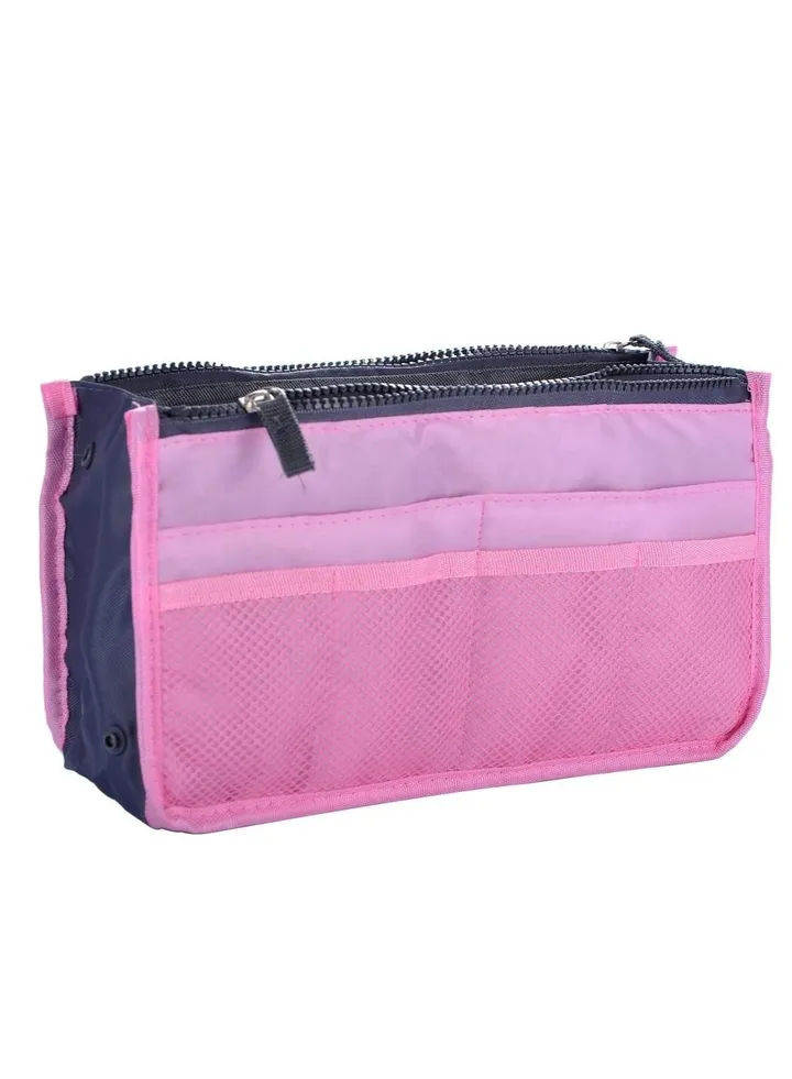 Pink cosmetic bag