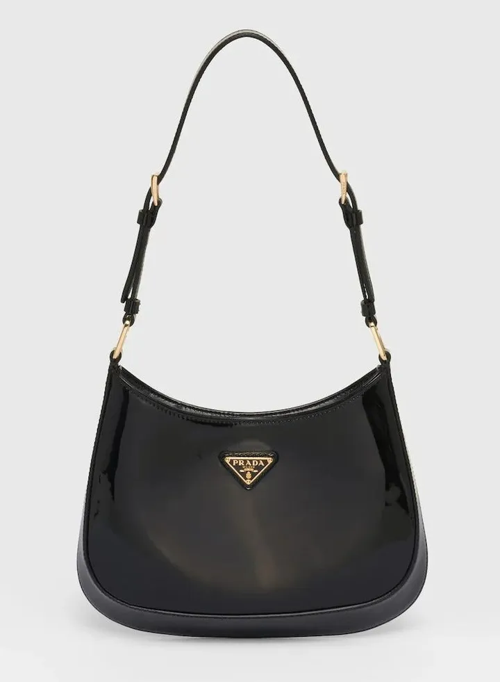 Cleo patent leather handbag