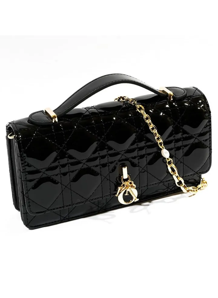 Miss Dior Black Mini Bag Borsaa Dubartootaaf