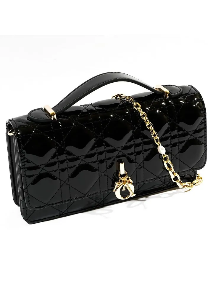 Miss Dior Black Mini Bag Borsaa Dubartootaaf
