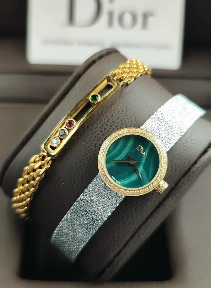 Dior women's watch with bracelet