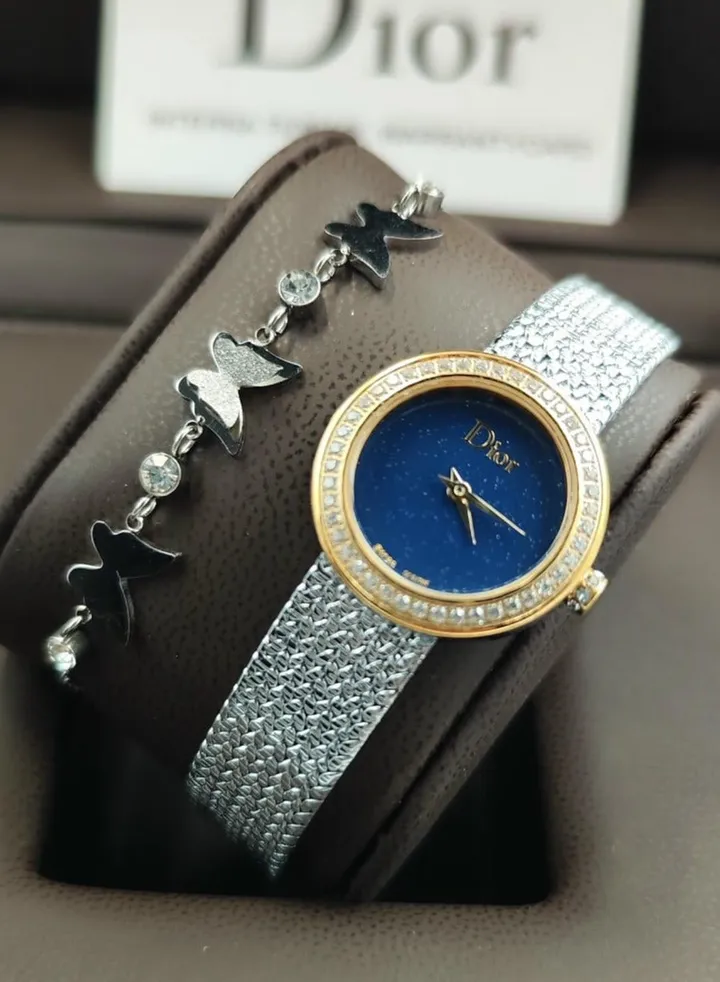 Dior women's watch with bracelet