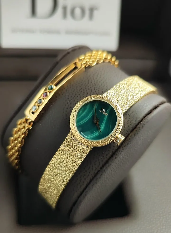 Dior women's watch with bracelet