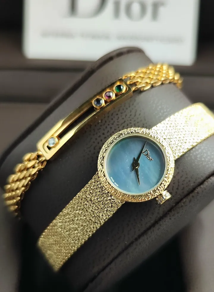 Dior women's watch with bracelet