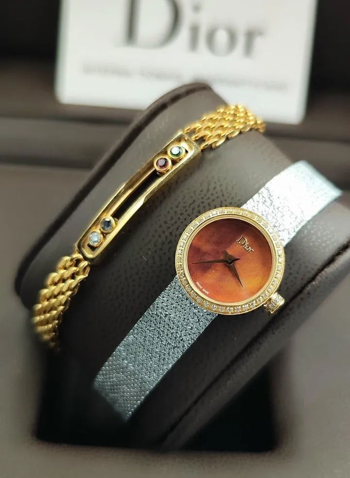 Dior women's watch with bracelet