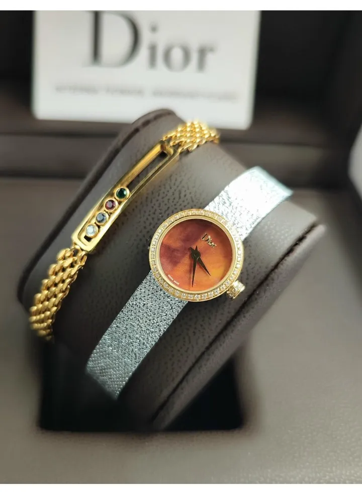 Dior women's watch with bracelet