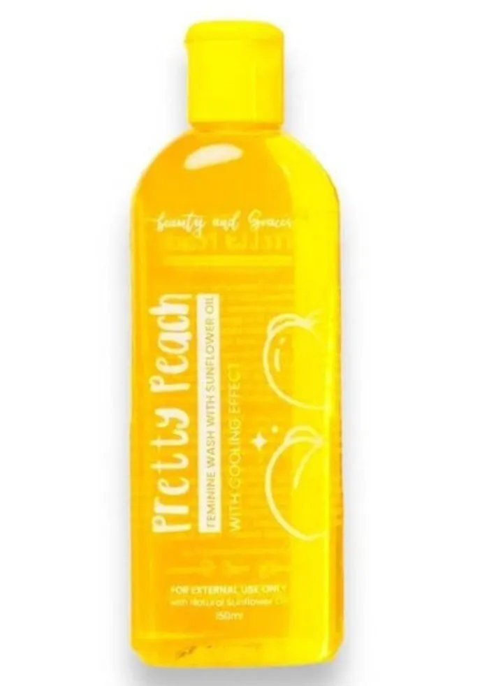 Pretty Peach Feminine Wash with Sunflower Oil 150 ml
