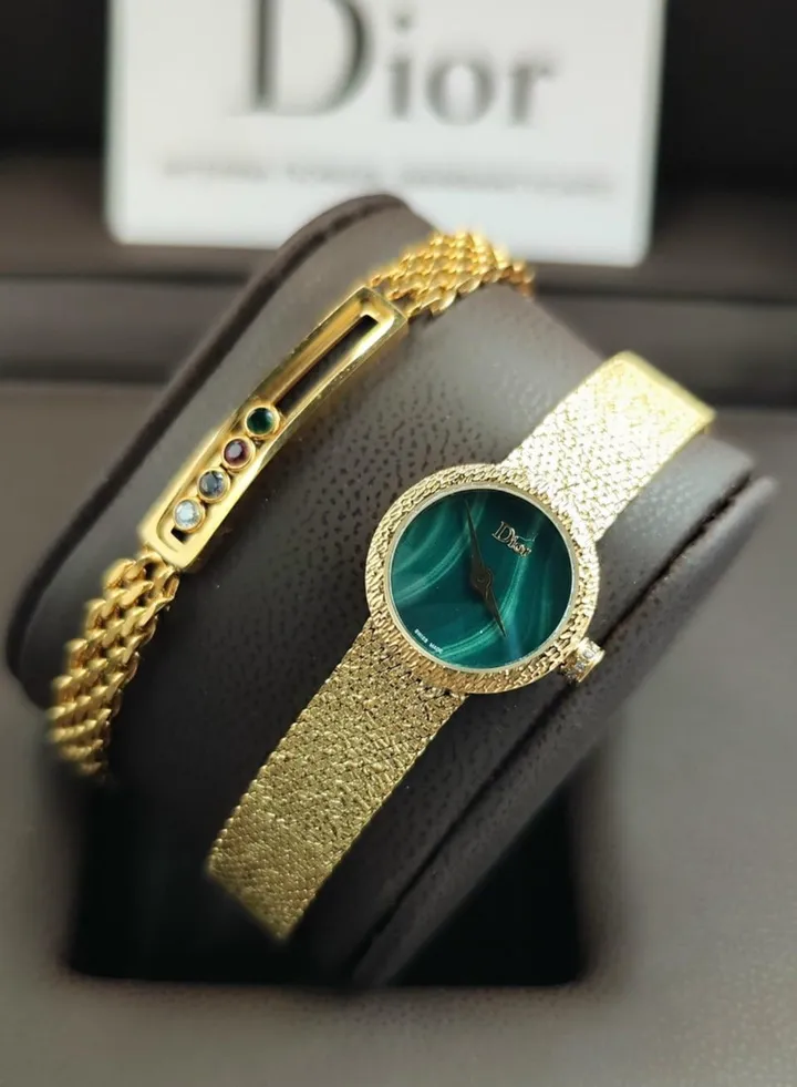 Dior women's watch with bracelet