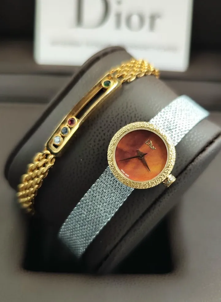 Dior women's watch with bracelet