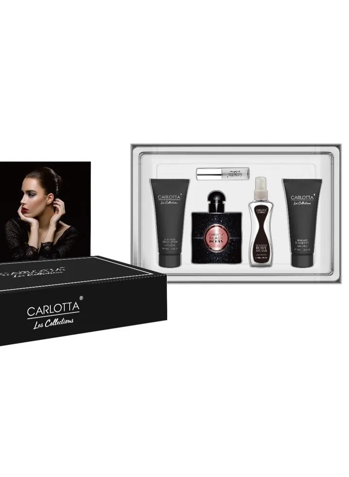 Carlotta Black Ocean 5 Piece Gift Set for Women.