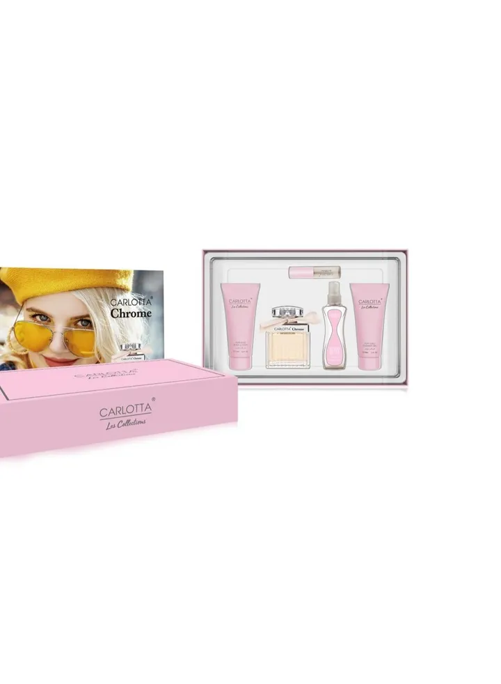 Carlotta Chrome Women's 5 Piece Gift Set.