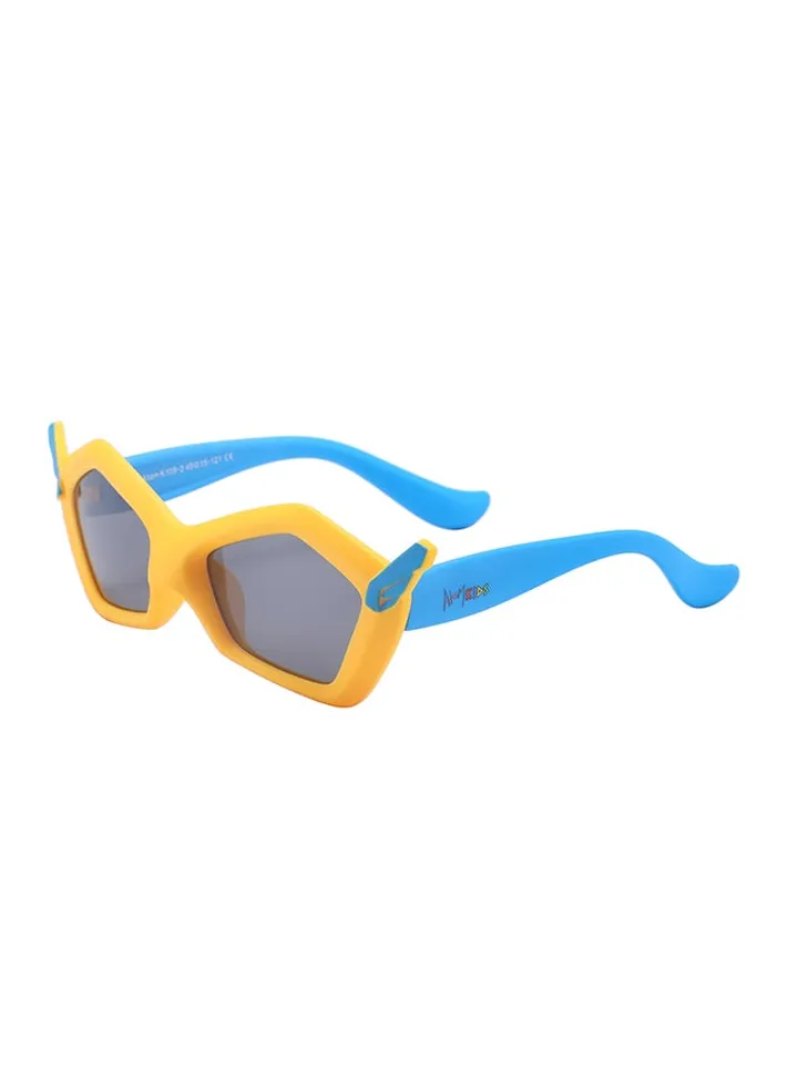 Boys' Asymmetrical Classic Sunglasses - Lens Size: 56 mm