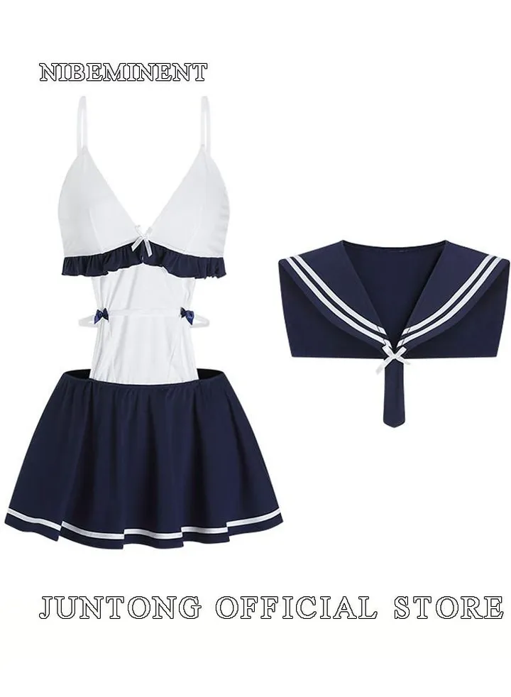 Women's Lingerie Student Uniform Dress Lingerie Role Play