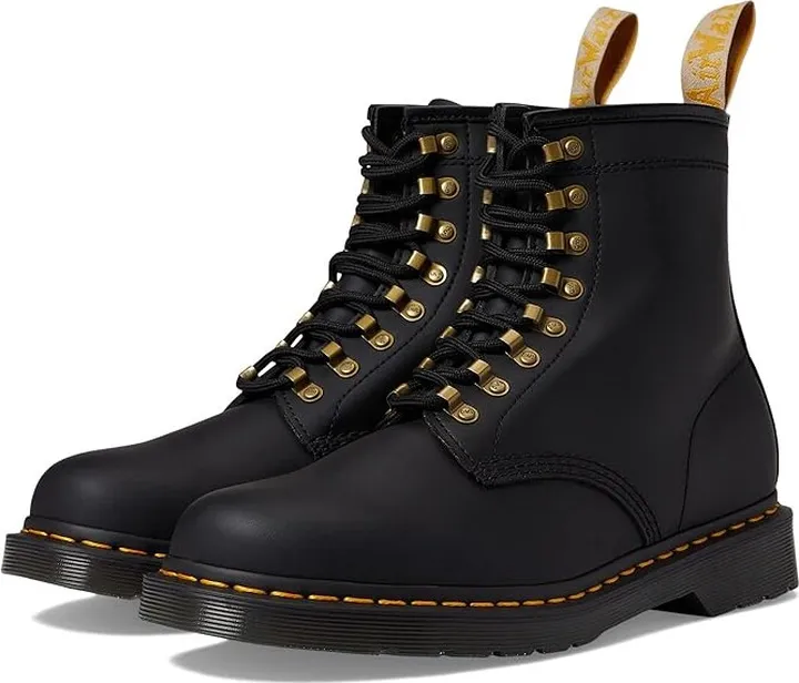 Dr. Martens Vegan 1460 HDW (Black Kemble) Shoes