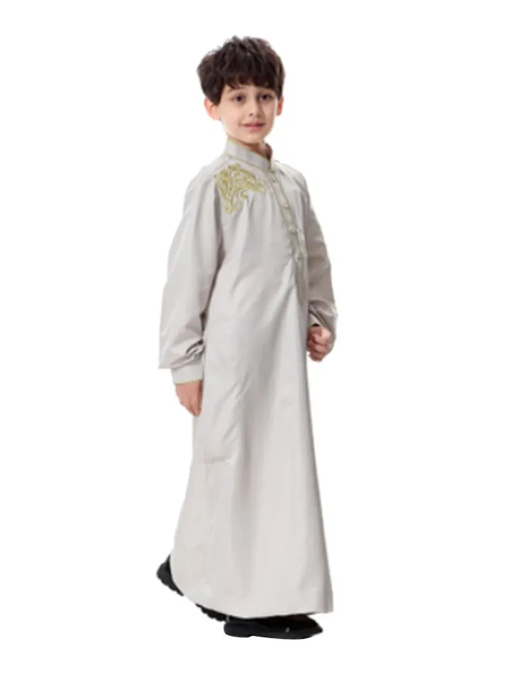 Long Sleeve Abaya White