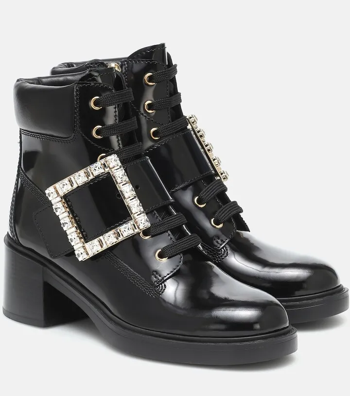 Viv' Rangers lace-up ankle boots