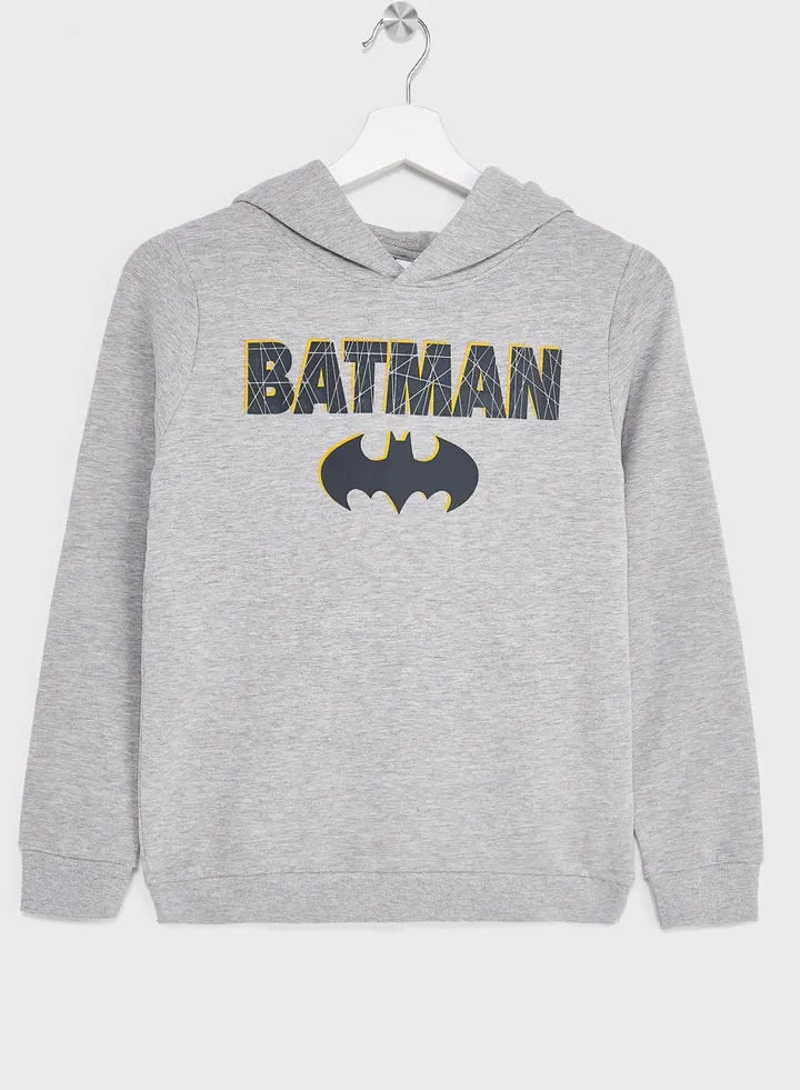 Kids Batman Logo Hoodie