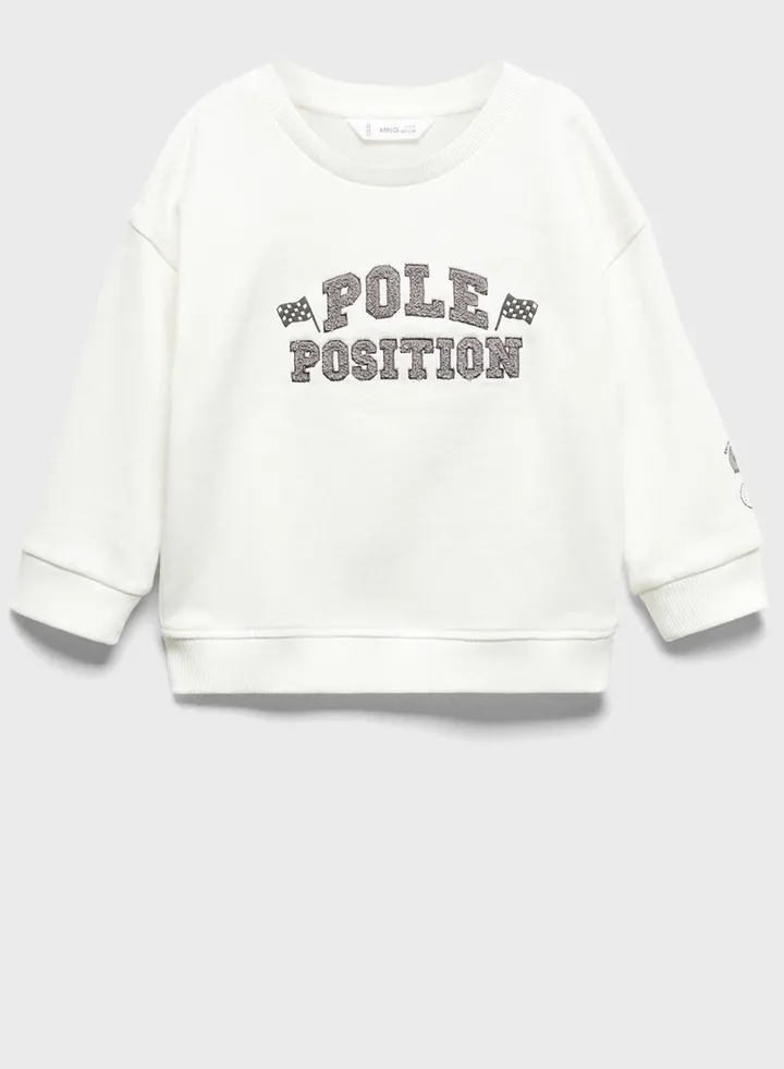 Infant Embroidered Sweatshirt