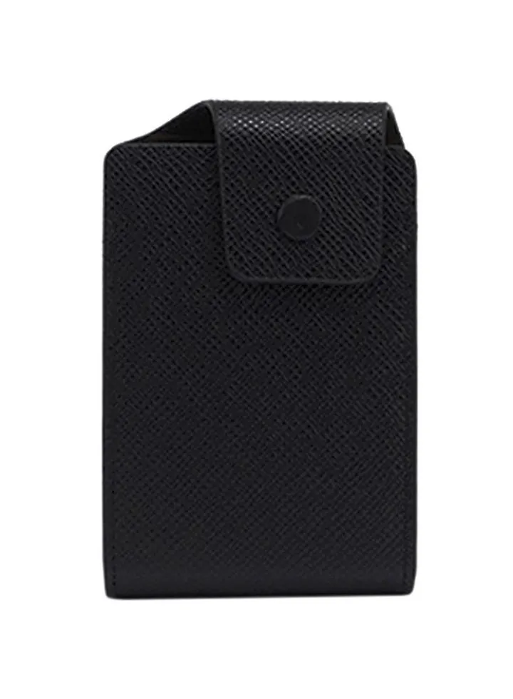 Leather Card Holder Black
