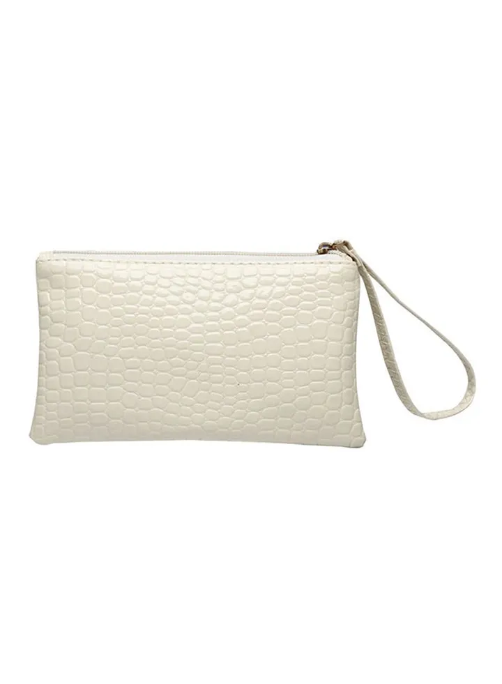 Gordon Deall Clutch White