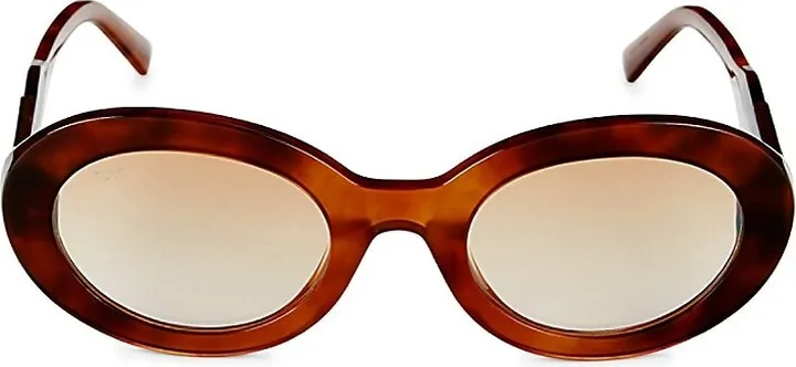 53MM Oval Sunglasses