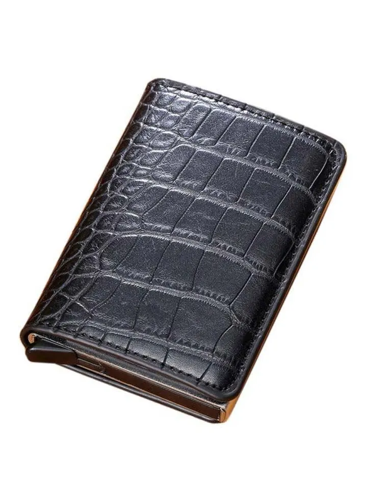 Vintage Fashion Card Holder Black
