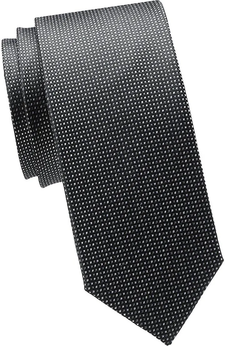 Patterned Silk Tie