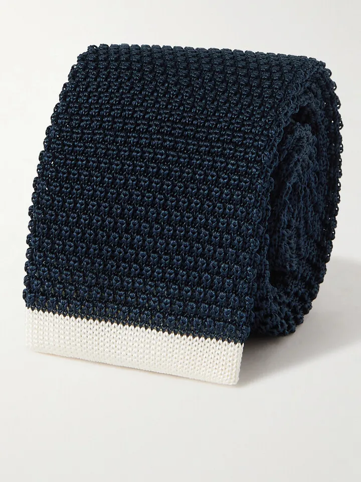 Knitted Silk Tie