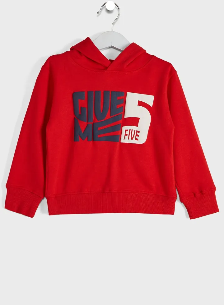 Kids Printed Hoodie
