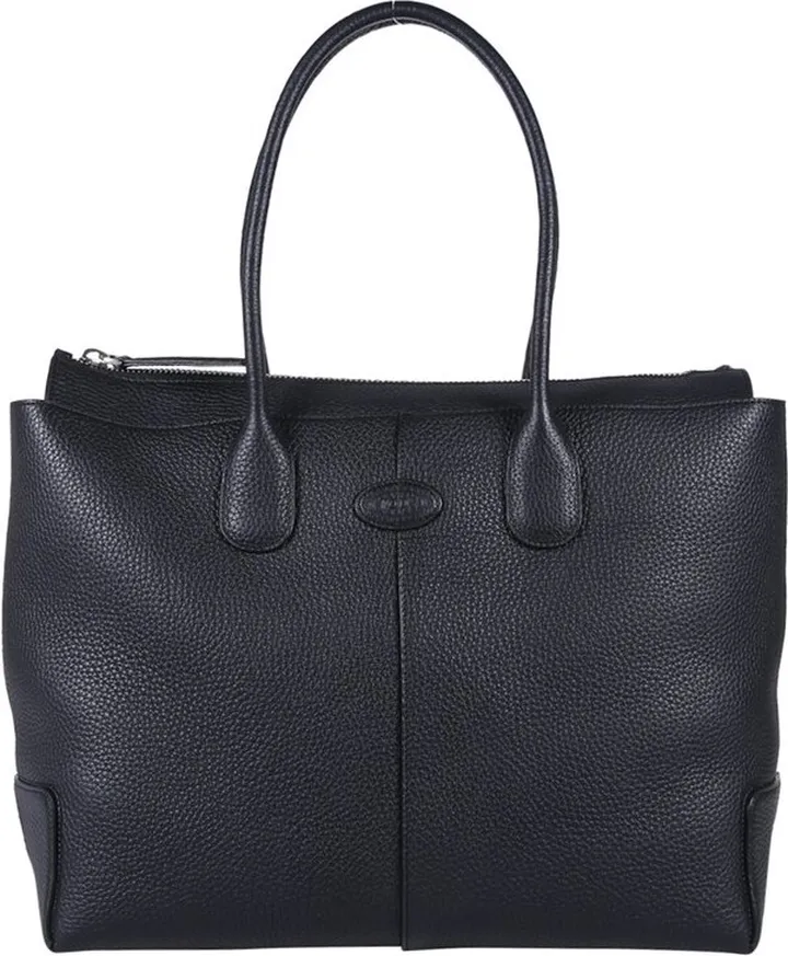 Tod's Logo Stamp Medium Tote D-Bag